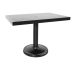 Monaco 48" x 31" Rectangular Pedestal Bar Table Top